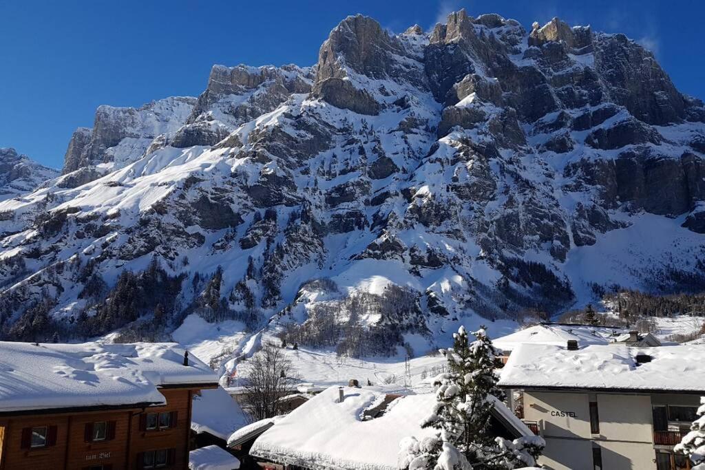 Flaminia Centre Du Village Leukerbad Exterior foto